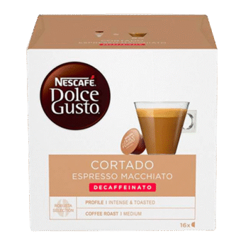 DOLCE GUSTO Cortado Decaffeinato