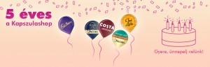 5 éves a Kapszulashop