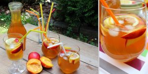 Barackos jeges tea recept