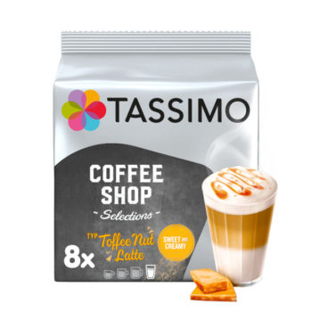 Tassimo Coffee Shop Selections Toffee Nut Latte
