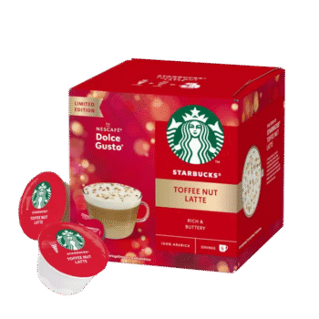 Starbucks Toffee Nut Latte kávékapszula, limitált kiadás