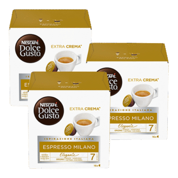 DOLCE GUSTO Espresso Milano 3 db-os csomag